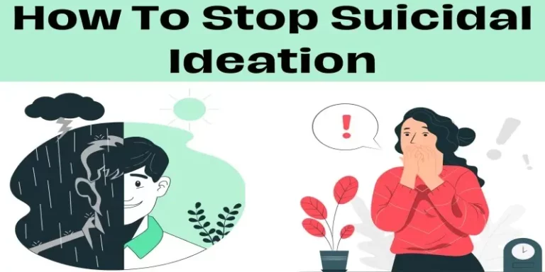 How To Stop Suicidal Ideation