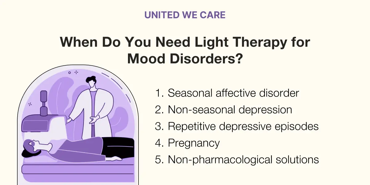 Efficacy of Light Therapy for Mood Disorders